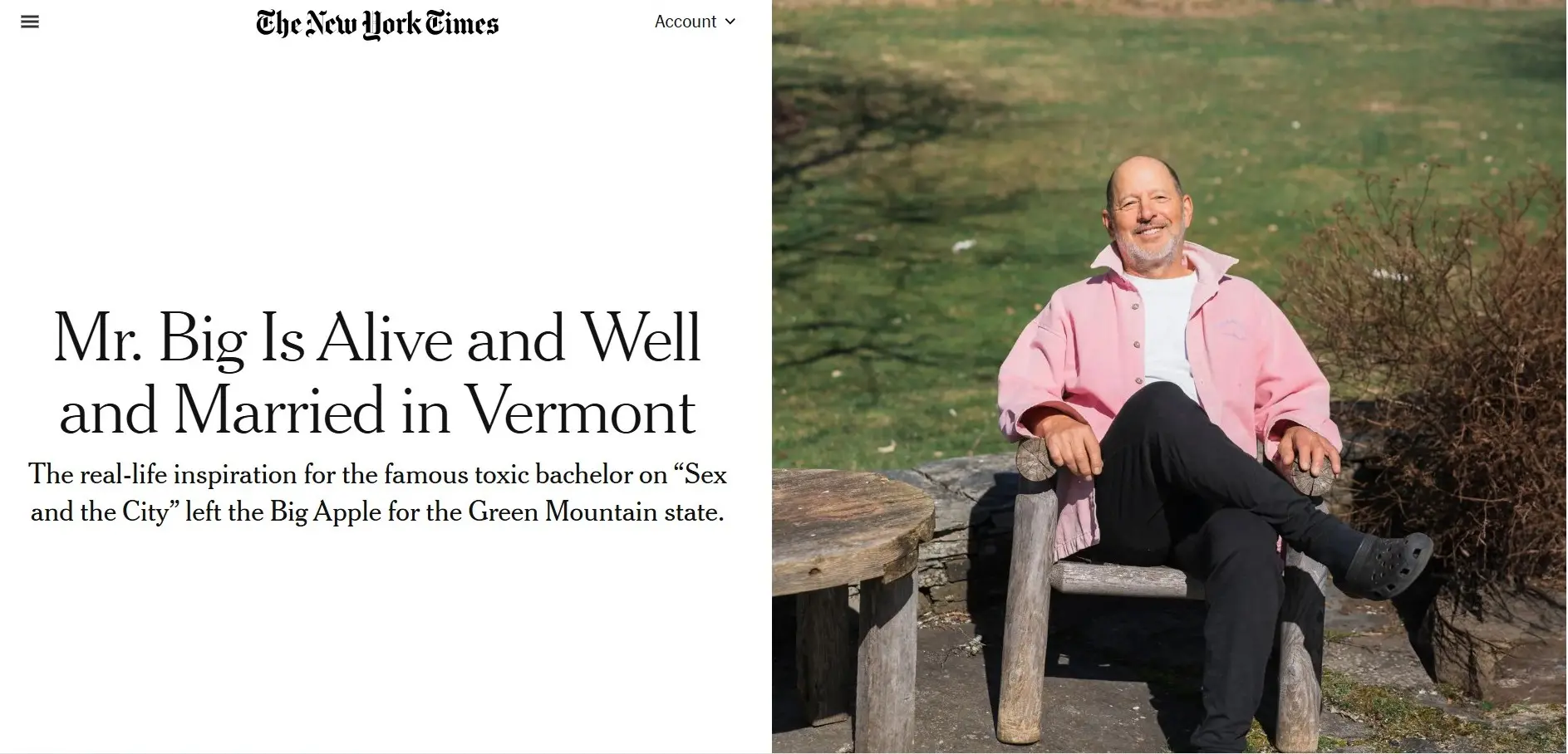 L'articolo di Jacob Bernstein su Ron Galotti pubblicato di recente dal New York Times