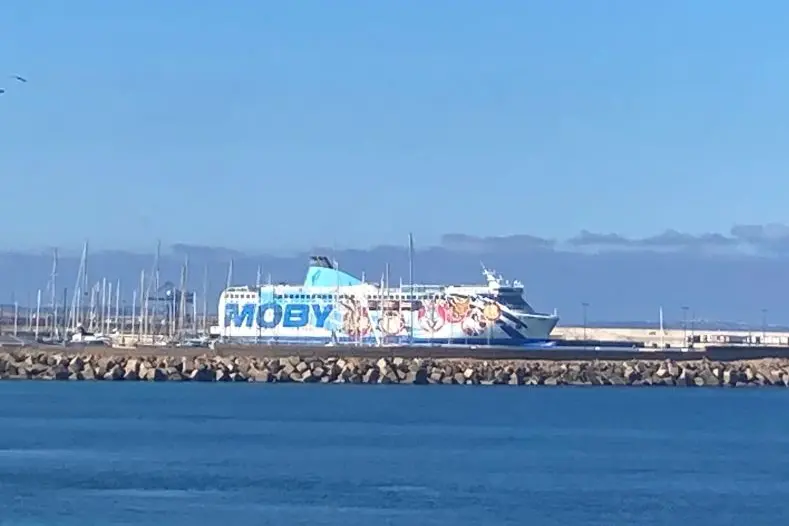 Nave Moby a Porto Torres