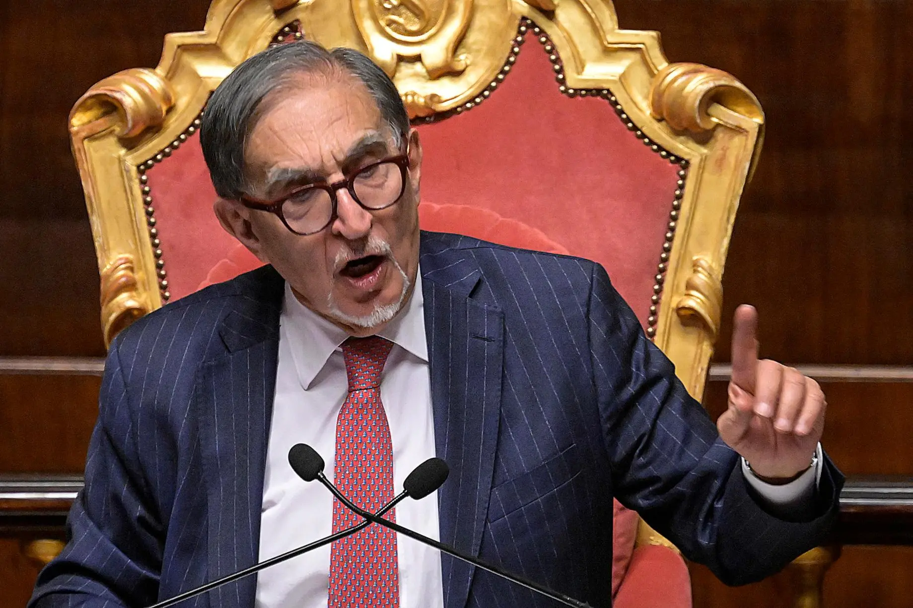 Ignazio La Russa (ANSA/RICCARDO ANTIMIANI)