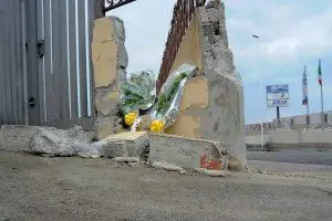 cagliari, incidente mortale via del fangario - foto giuseppe ungari