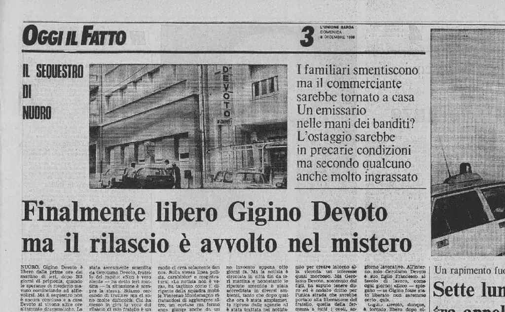 Il riscatto viene pagato dopo la liberazione