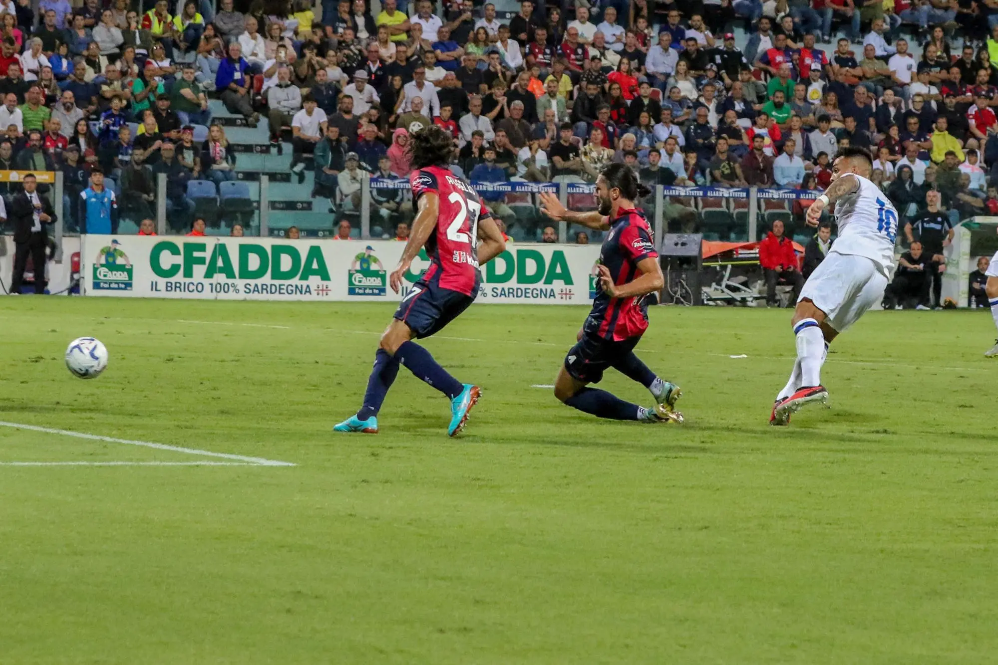Lautaro in gol (Ansa)