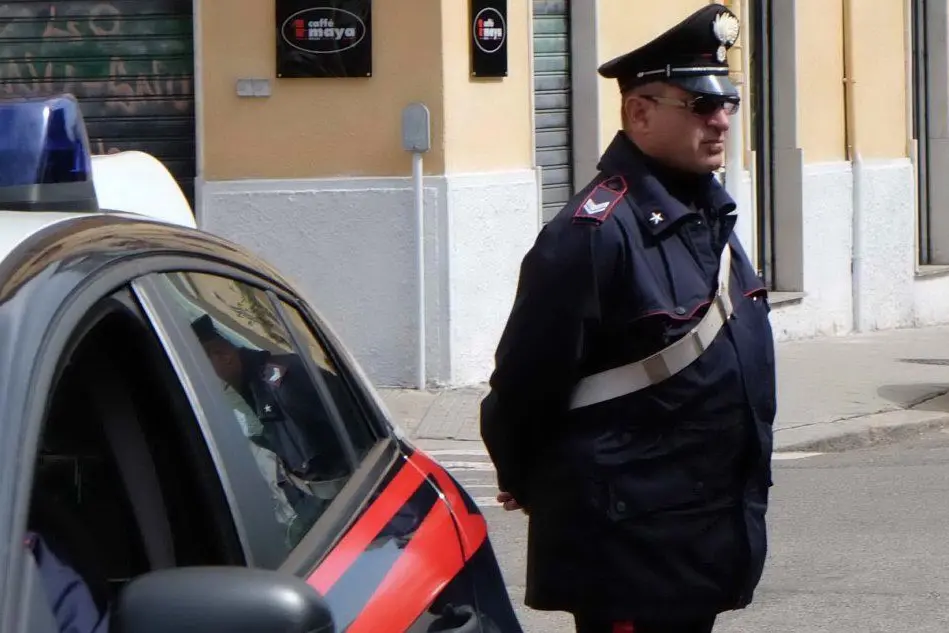 Una pattuglia dei carabinieri