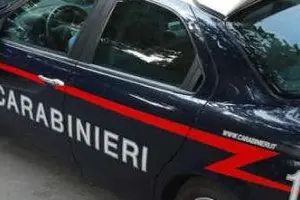 Un'auto dei carabinieri