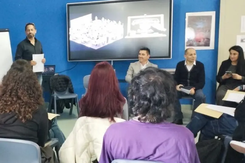La presentazione del progetto (foto Pala)