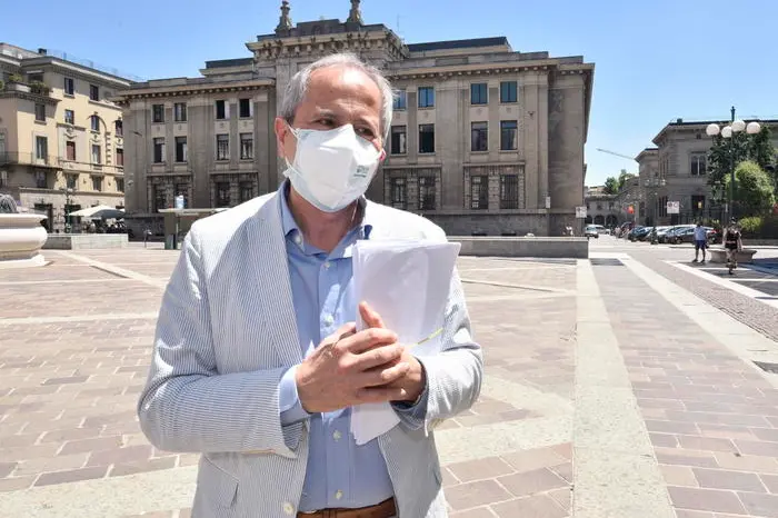 Il microbiologo Andrea Crisanti (foto Ansa)