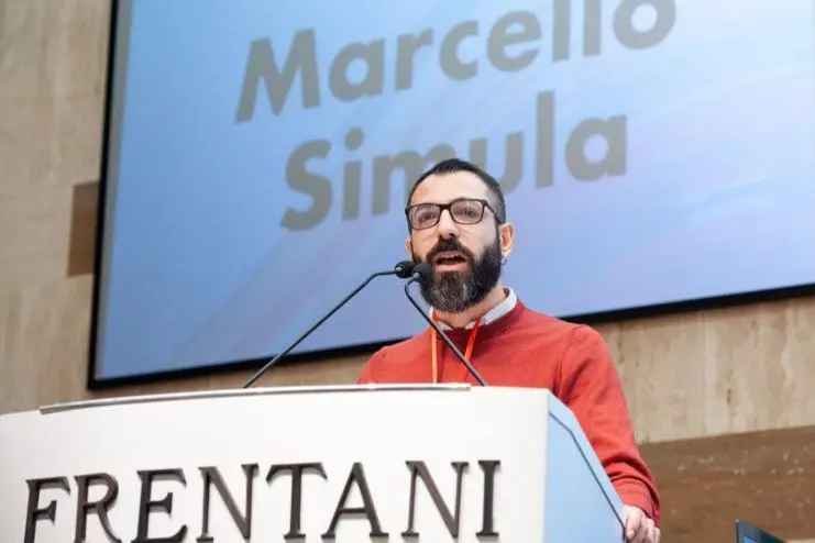 Marcello Simula, neo segretario Fisac-Cgil Sassari (foto L'Unione Sarda - Pala)