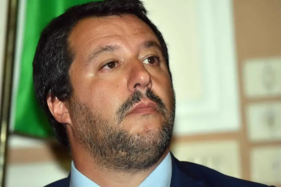 Matteo Salvini (foto Ansa)