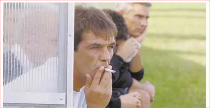 Virgilio Perra, allenatore dell'Atletico Calcio (foto archivio L'Unione Sarda)