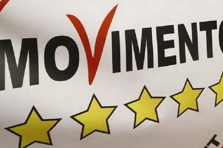 Un logo del Movimento 5 Stelle
