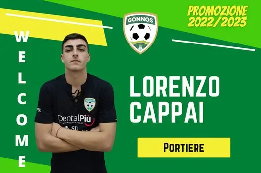 Lorenzo Cappai, nuovo acquisto del Gonnos (foto facebook Gonnos)
