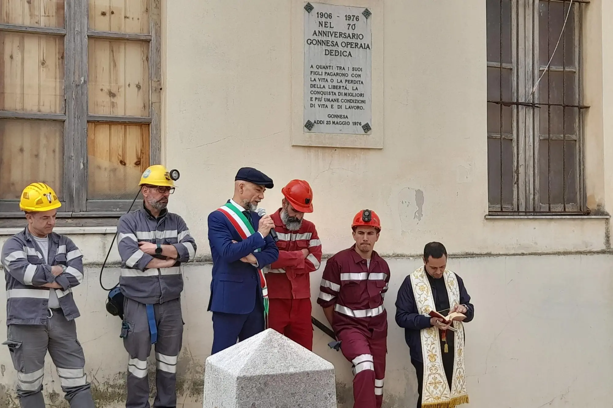 La commemorazione dei Moti del 1906 a Gonnesa