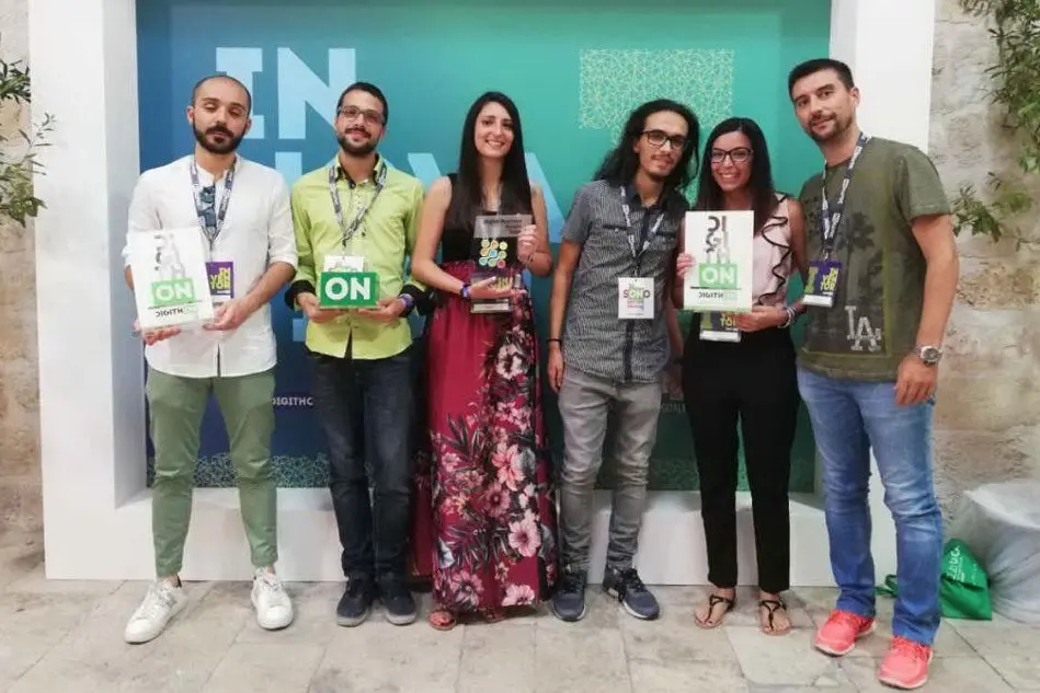 Gli studenti premiati al DigithOn 2018