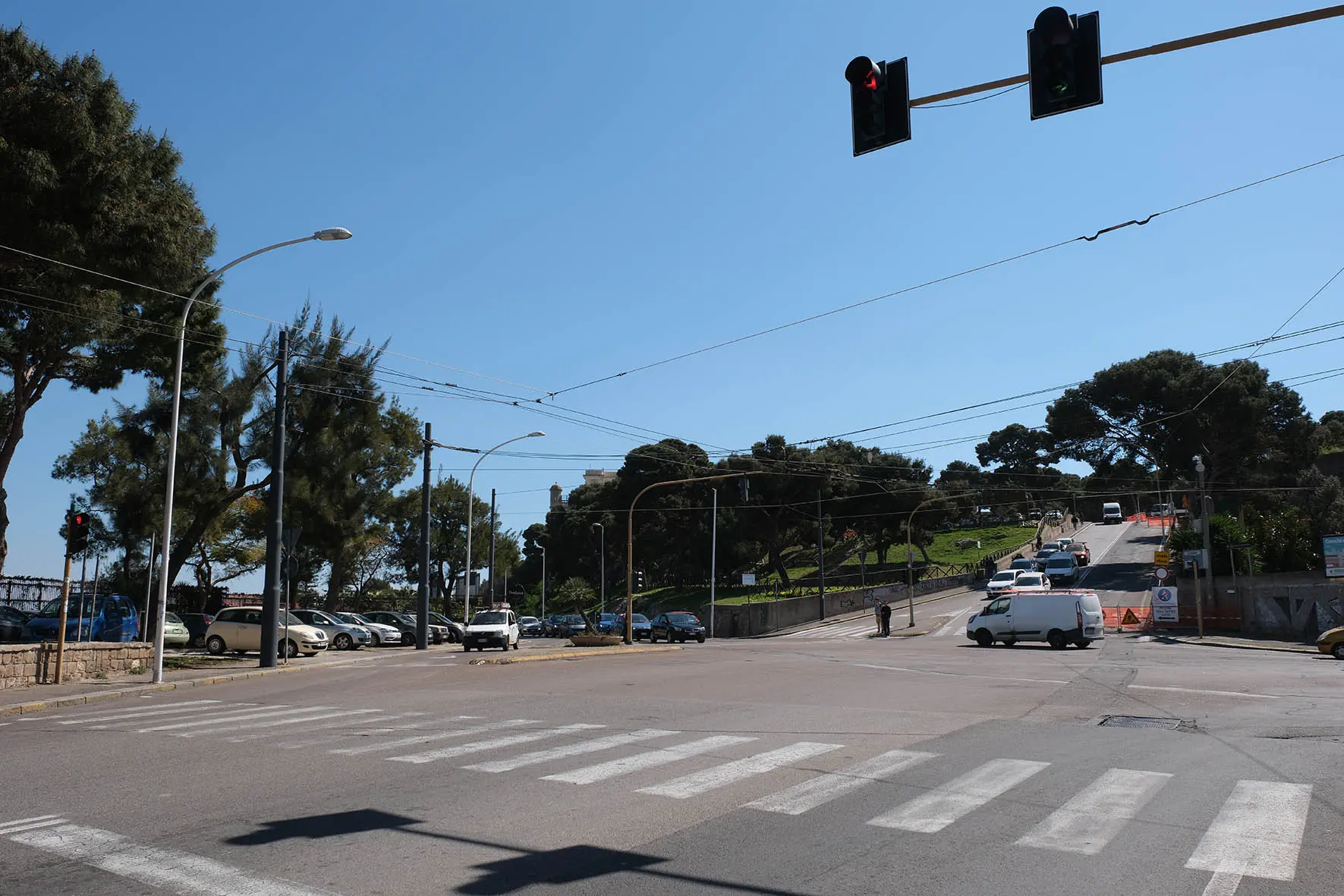 Piazza d'Armi, a Cagliari (foto Ungari)