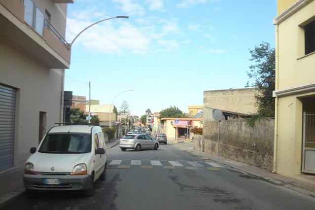 Via Trieste a Sinnai (foto L'Unione Sarda - Andrea Serreli)