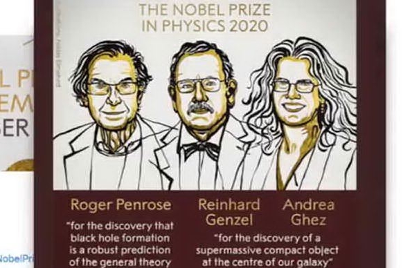 Il Nobel per la Fisica a Penrose, Genzel e Ghez per le scoperte sui buchi neri