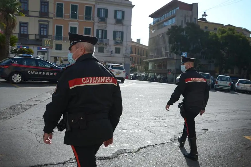 Militari a Cagliari (Foto Carabinieri)