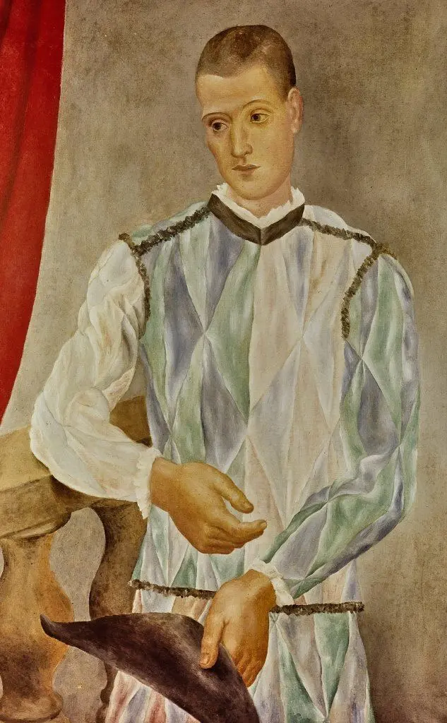 &quot;Arlequin (Léonide Massine)&quot;, 1917. Museu Picasso, Barcellona