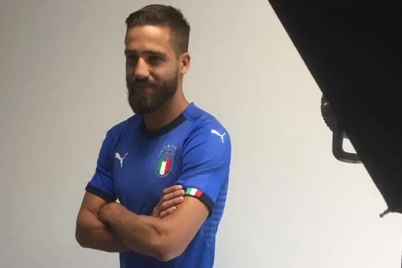 Leonardo Pavoletti (foto da Twitter)