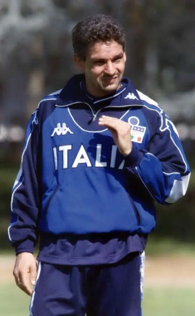 Il &quot;Codino&quot; segna il suo primo gol in Nazionale il 22 aprile 1989