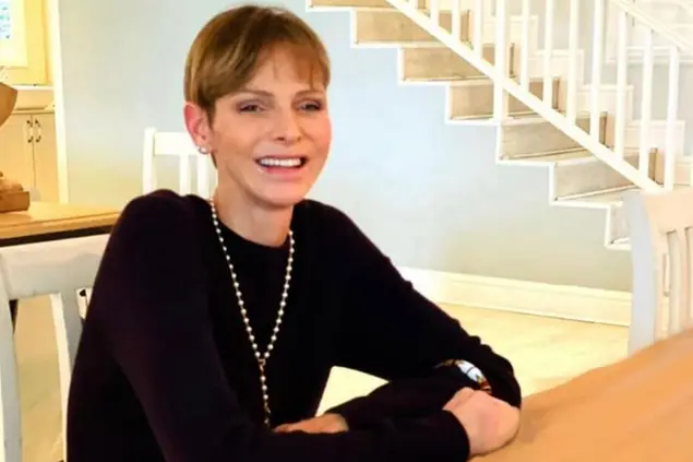 Charlene di Monaco (dai social)