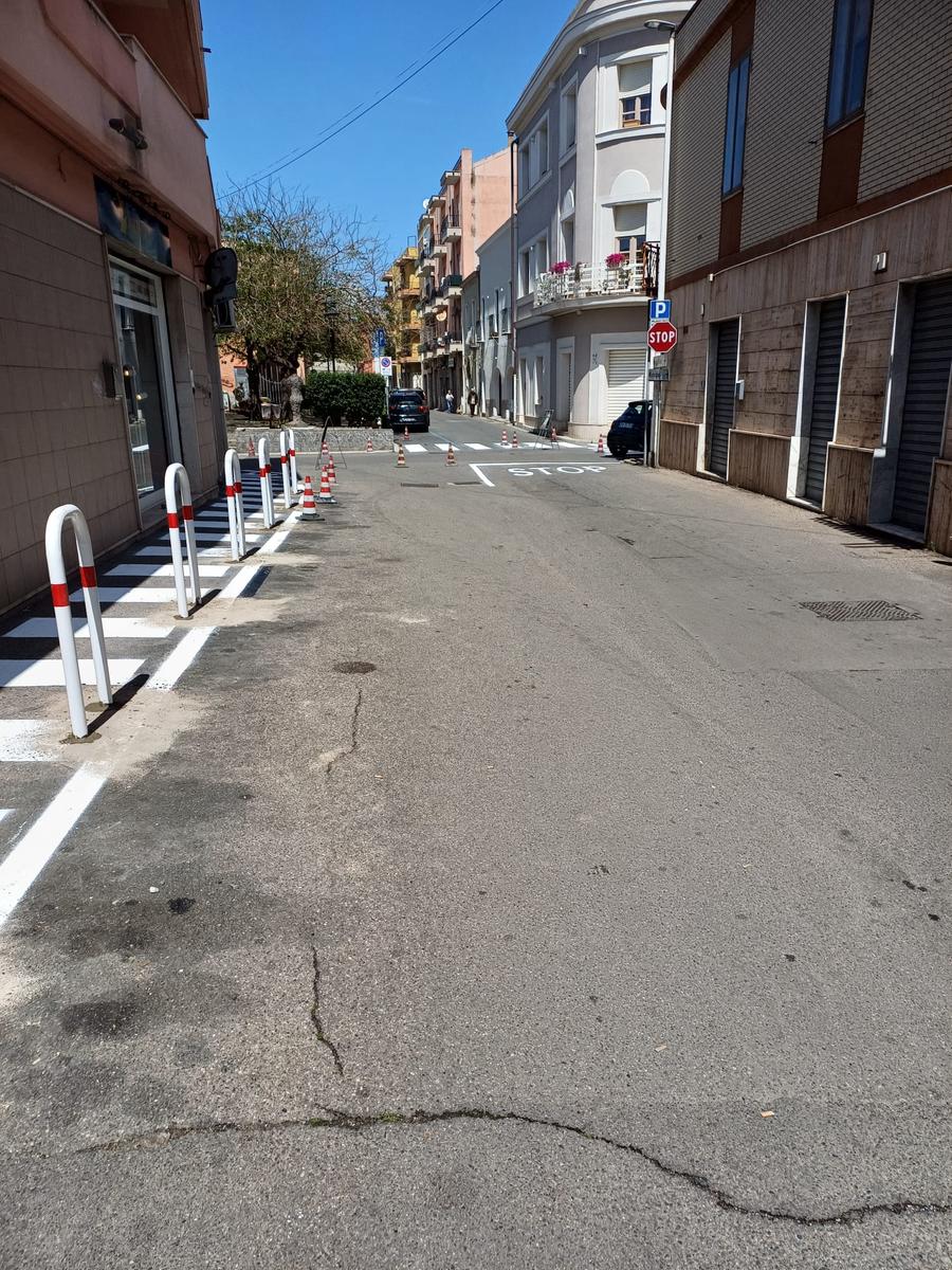 Quartu, percorsi riservati e dissuasori per la sicurezza dei pedoni