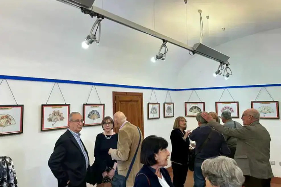 Una delle mostre di Nuccio Floris