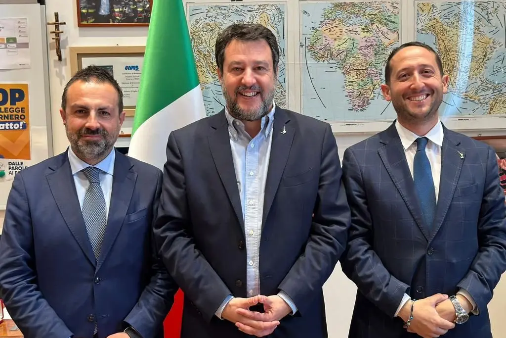 Pais, Salvini e Giagoni (foto concessa)