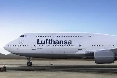 Un aereo della Lufthansa
