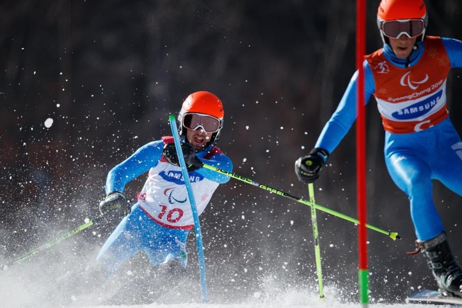 Paralimpiadi invernali, prima medaglia per l’Italia: Bertagnolli argento in SuperG