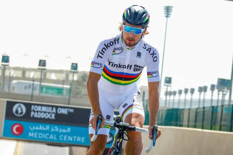 Il campione del mondo Peter Sagan