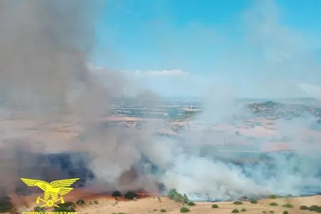 Incendio a Guspini