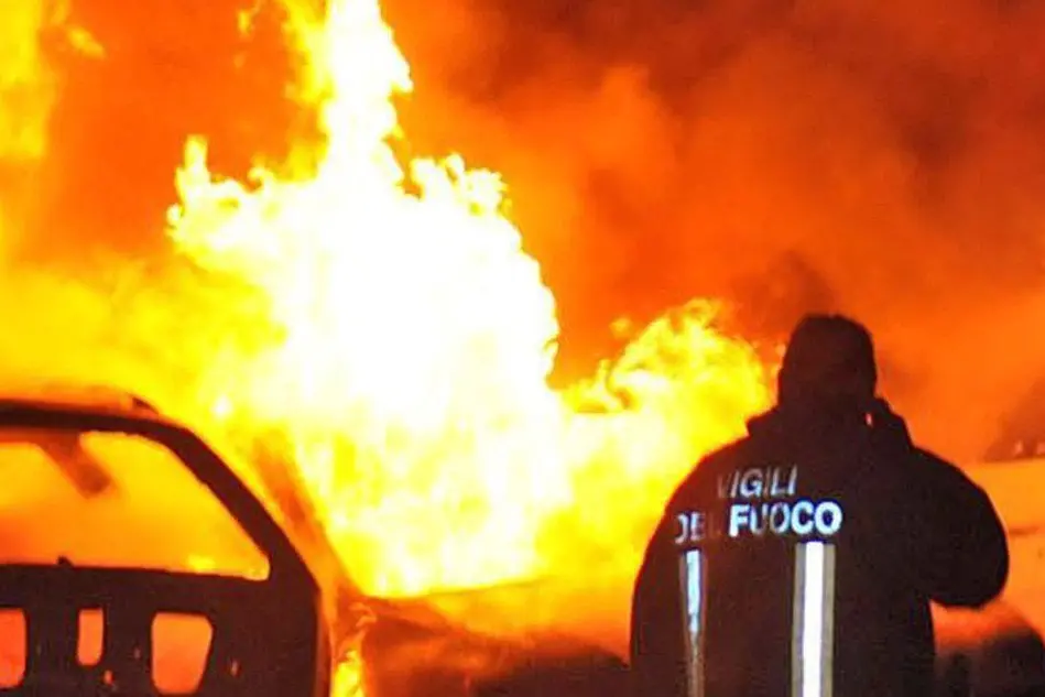 Intervento dei vigili del fuoco