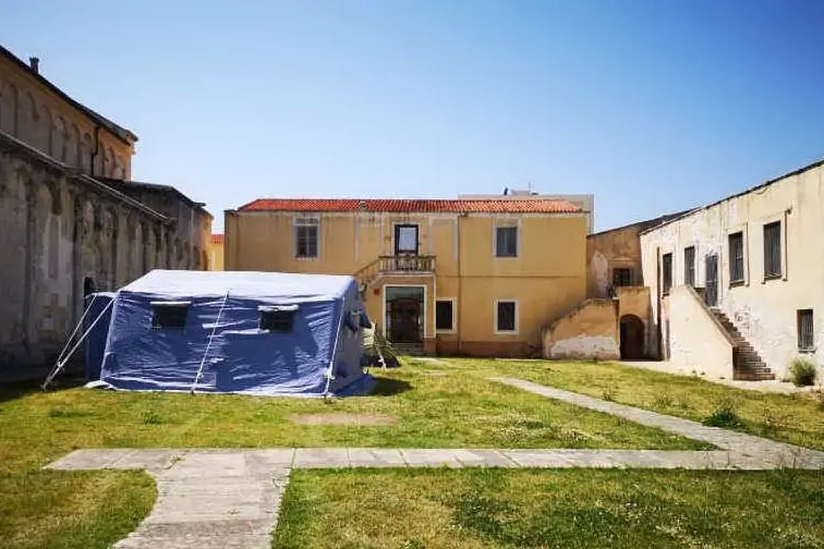 La nuova tenda (Foto M.Pala)
