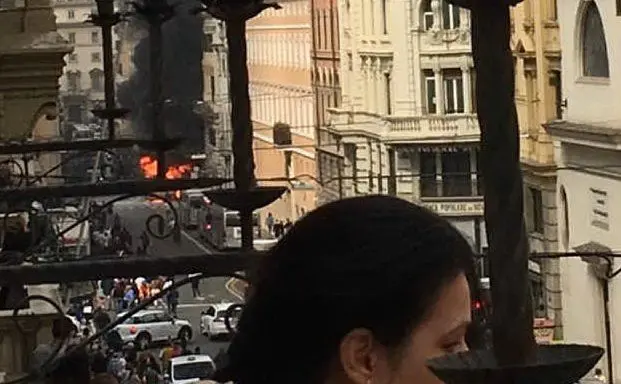 Panico anche fra gli abitanti della zona (foto di Roberto Matzuzzi)