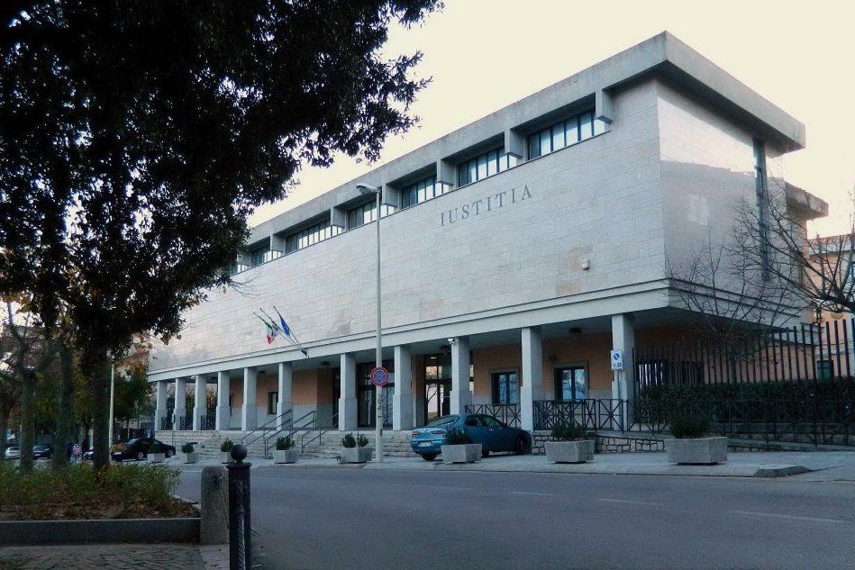 Il tribunale di Tempio (Archivio L'Unione Sarda)