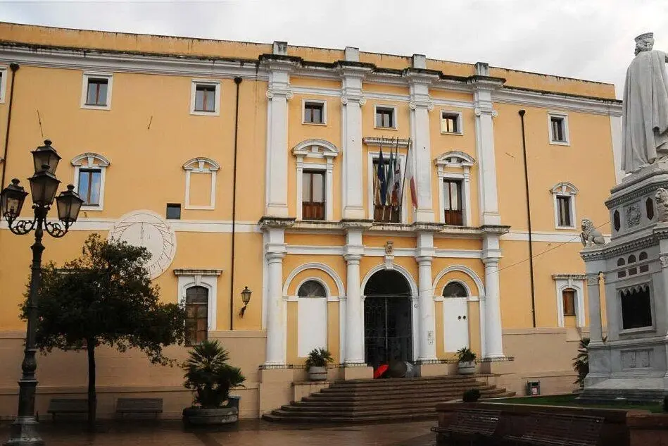 Il Comune di Oristano (Archivio L'Unione Sarda)