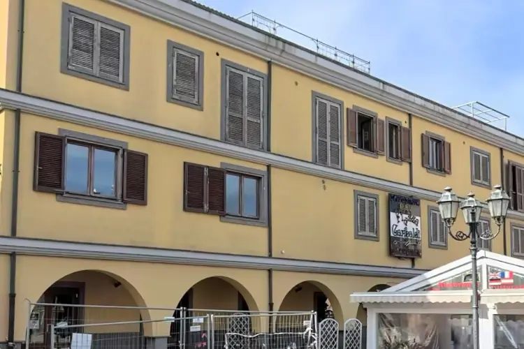 Piazza Garibaldi a Porto Torres (foto Pala)