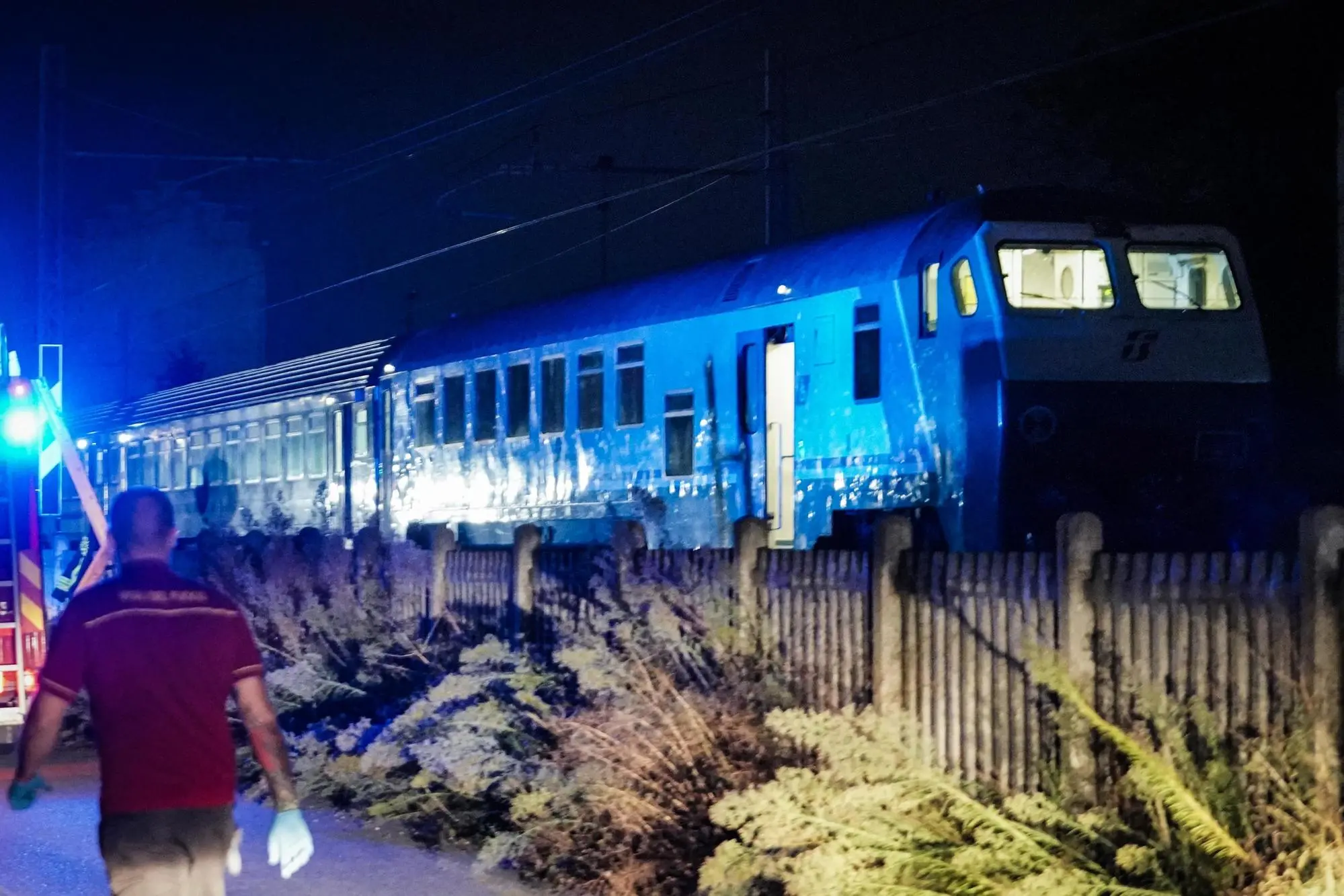 Il luogo dell'incidente (Ansa)