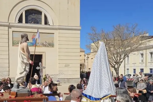 Il momento di S'Incontru (foto Pala)