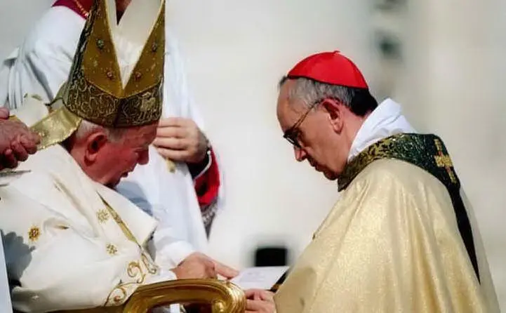 La nomina a Cardinale con Papa Giovanni Paolo II