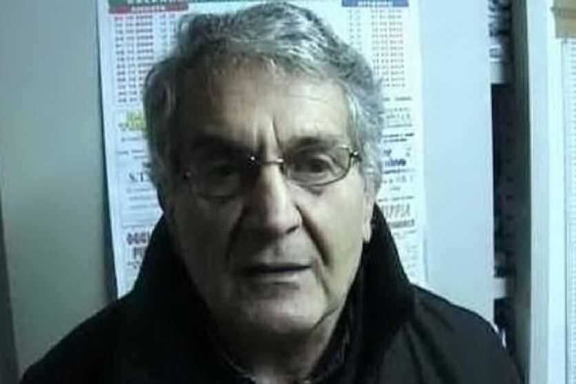 Nino Cuccu allenatore del Tonara (foto Antonio Serreli)