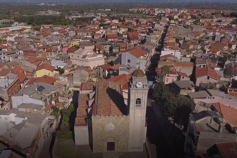 Una panoramica di Guspini (foto archivio)