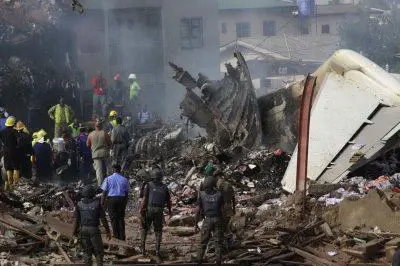 Disastro aereo in Nigeria