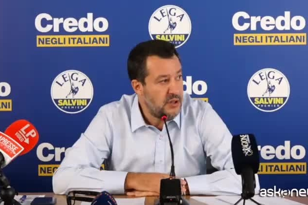 Salvini: &quot;Sono andato a letto inc...ato, mi sono alzato carico a molla&quot;