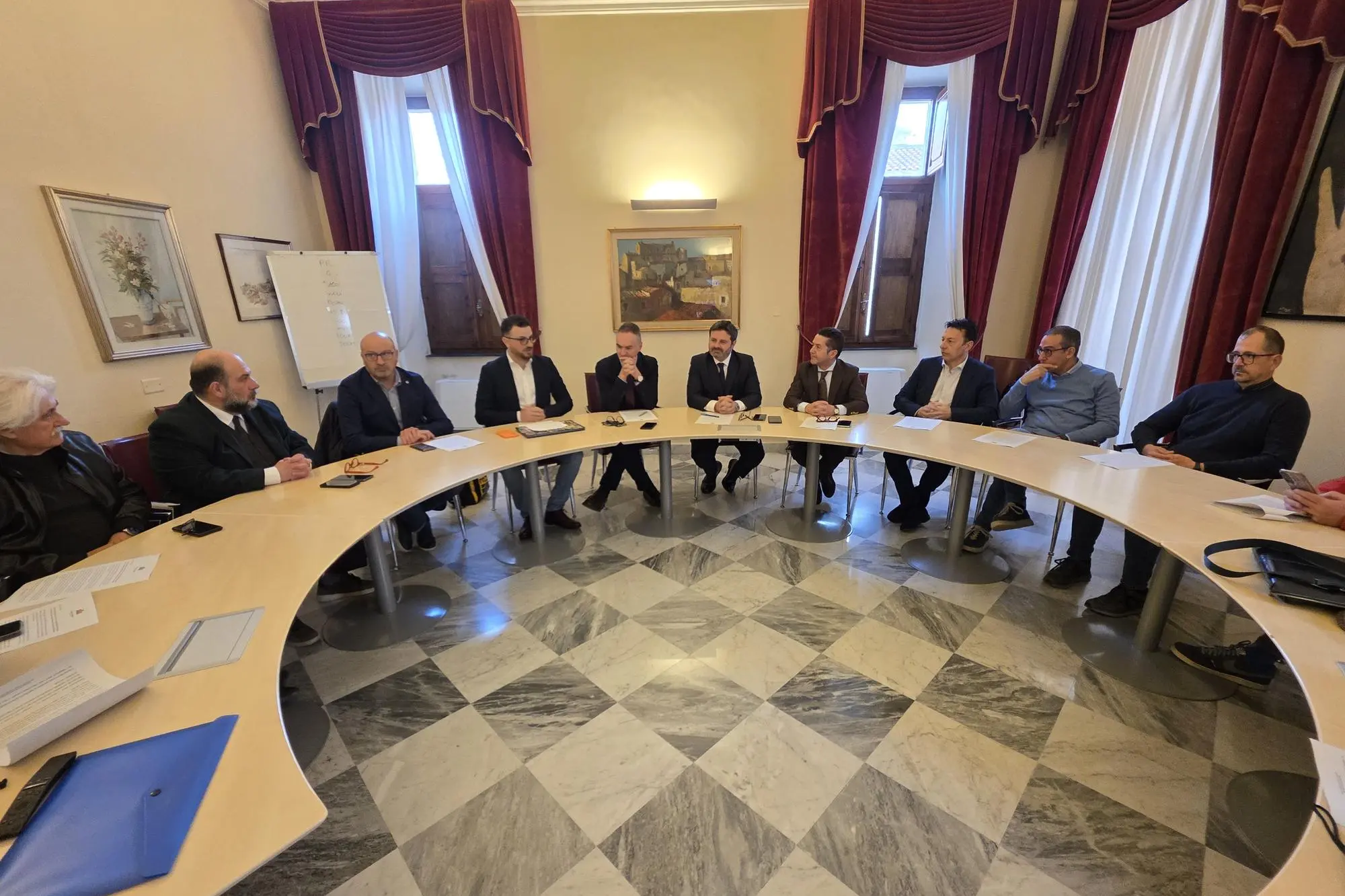 Presentazione del progetto di realizzazione della rete di fibra ottica in centro storico