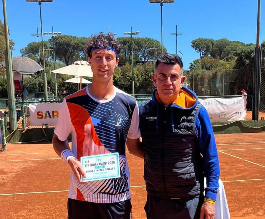 Tennis Itf Combined, Francesco Forti vince il quarto torneo singolare del Forte Village