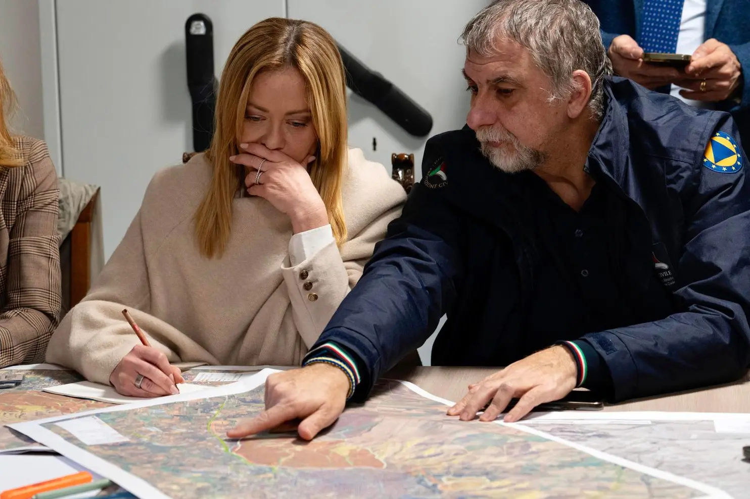 La premier Giorgia Meloni in Sicilia