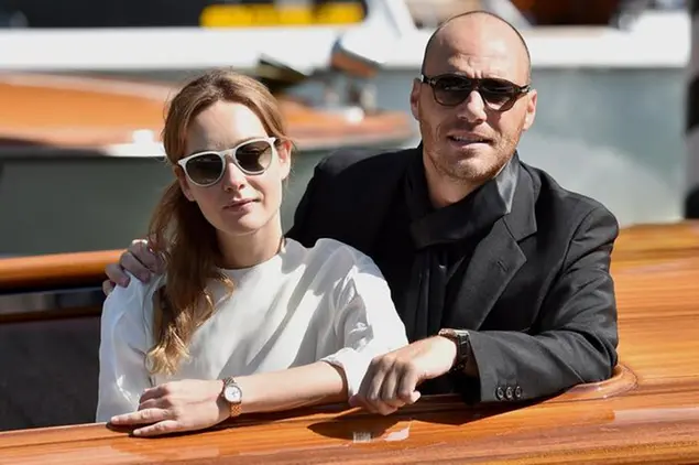 Cristiana Capotondi e Andrea Pezzi (foto Ansa)