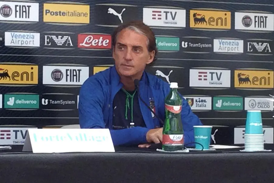 Roberto Mancini (Archivio L'Unione Sarda)